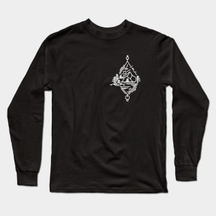 Diamond Adventure - White Long Sleeve T-Shirt